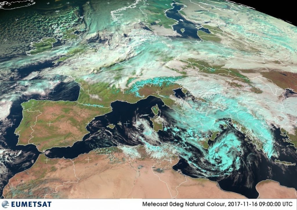 Vortice Ciclonico Sul Mediterraneo Meteo In Calabria