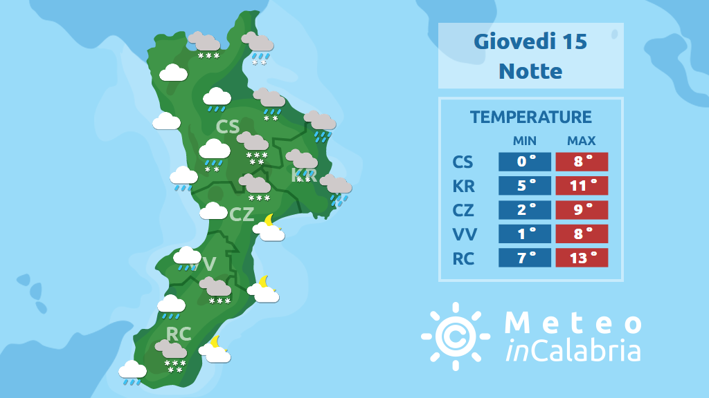 Maltempo freddo e neve