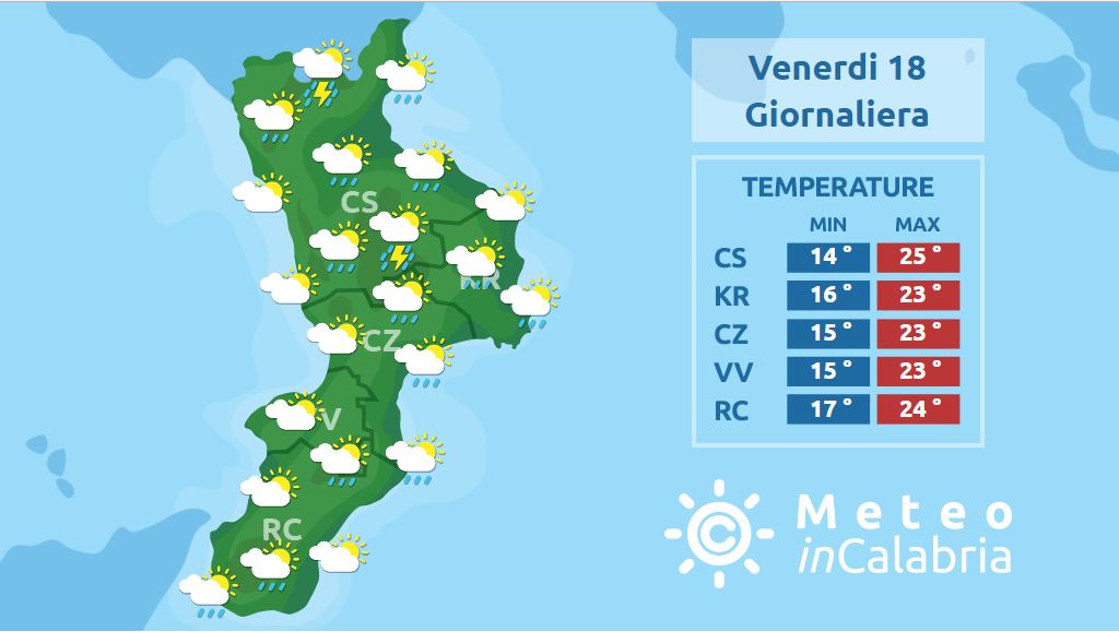 Calabria alle prese con locali fenomeni