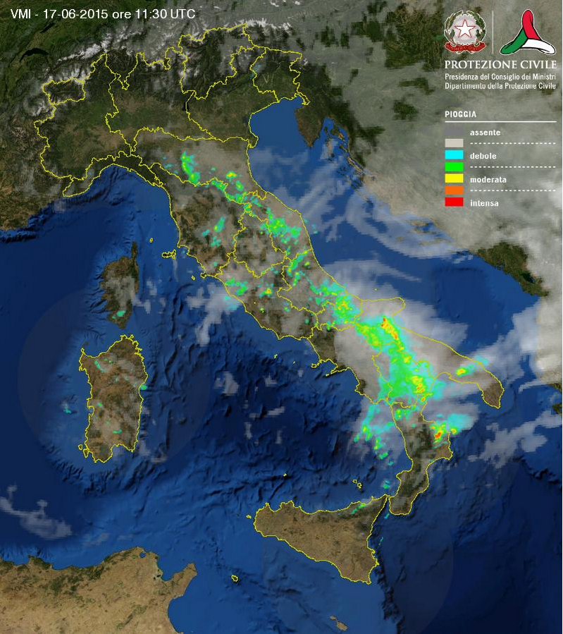 Primi temporali su crotonese e alto ionio!!