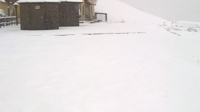 Nevicate moderate sul Pollino: le foto