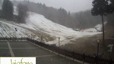 Meteo live: Fiocchi di neve in Sila, instabilità diffusa, temperature in calo