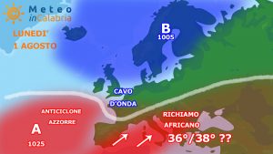 Inizio della prossima settimana: BREVE FIAMMATA AFRICANA?