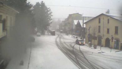 Risveglio gelido: -11 in Sila, nevica fino a bassa quota