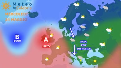 Meteo di mercoledì e giovedì: temporali pomeridiani sui monti e non solo...