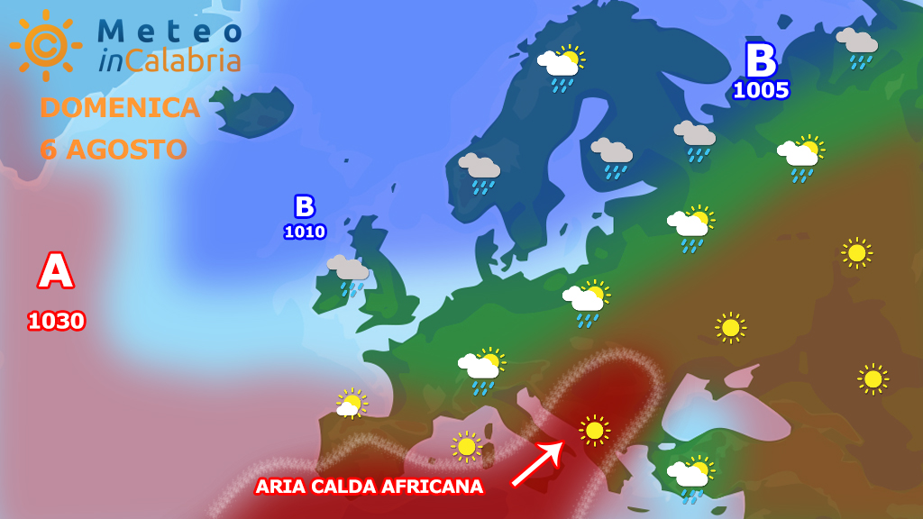 Meteo domenica e lunedì: continua la poderosa ondata africana...