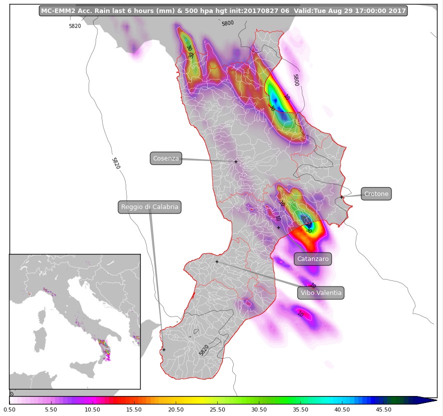 Focus meteo in calabria : possibile temporaneo peggioramento per la giornata di martedì