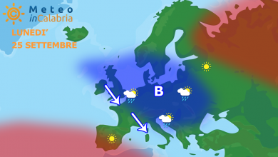 Meteo domenica e lunedì: ritorno dell'instabilità