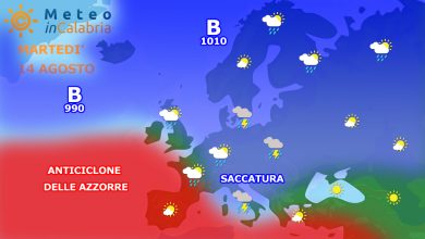 Martedì di tregua. Ferragosto alle prese con un peggioramento del tempo...