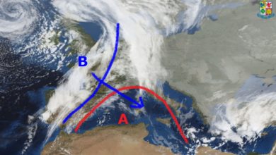 Venerdì bel tempo, sabato peggioramento in particolare sulle aree ioniche