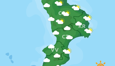 Previsioni Meteo Calabria 24-10-2019