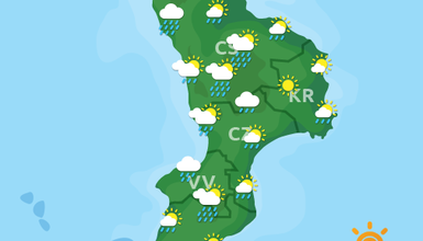 Previsioni Meteo Calabria 04-11-2019