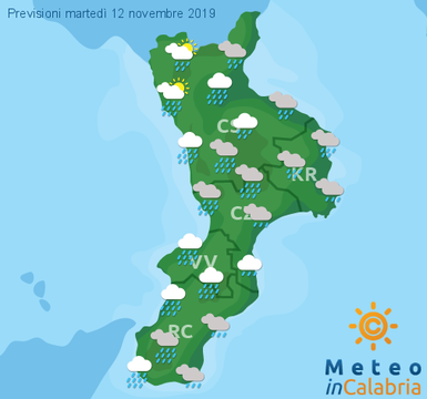 Previsioni Meteo Calabria 12-11-2019