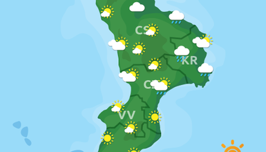 Previsioni Meteo Calabria 15-11-2019