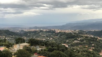 Nuvolosità irregolare in transito sulla Calabria