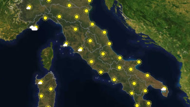 Previsioni del tempo in Italia per il giorno 01/01/2020