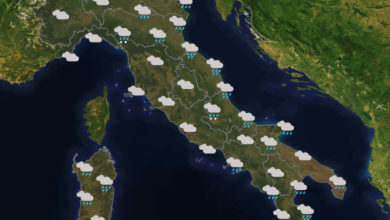 Previsioni del tempo in Italia per il giorno 19/01/2020