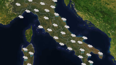 Previsioni del tempo in Italia per il giorno 20/01/2020