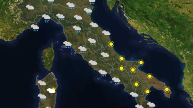 Previsioni del tempo in Italia per il giorno 01/02/2020