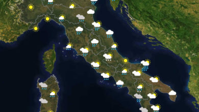 Previsioni del tempo in Italia per il giorno 26/02/2020