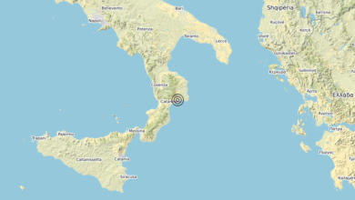 Terremoto Calabria 12-02-2020