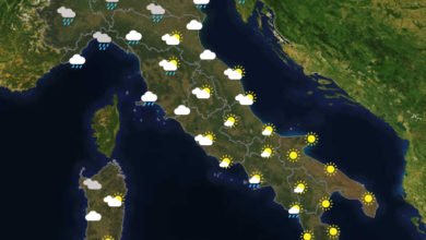 Previsioni del tempo in Italia per il giorno 30/04/2020