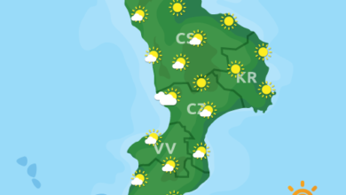 Previsioni Meteo Calabria 16-04-2020