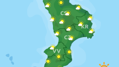 Previsioni Meteo Calabria 19-04-2020