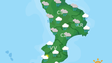 Previsioni Meteo Calabria 22-04-2020