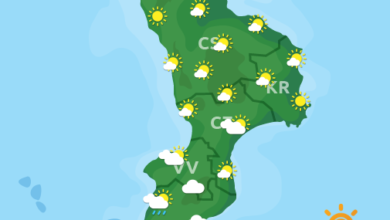 Previsioni Meteo Calabria 26-04-2020