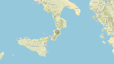 Terremoto Calabria 25-04-2020