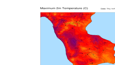 belvedere marittimo caldo maggio Meteo in Calabria