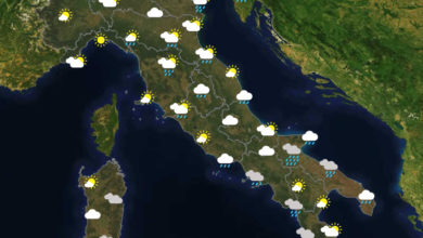 Previsioni del tempo in Italia per il giorno 02/05/2020