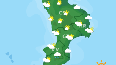 Previsioni Meteo Calabria 11-05-2020