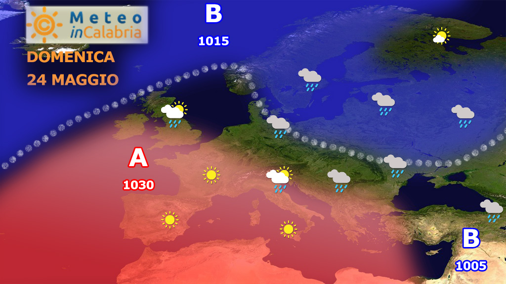 sinottica 24 maggio 2020