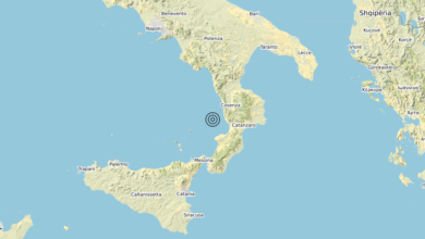 Terremoto Calabria 29-05-2020