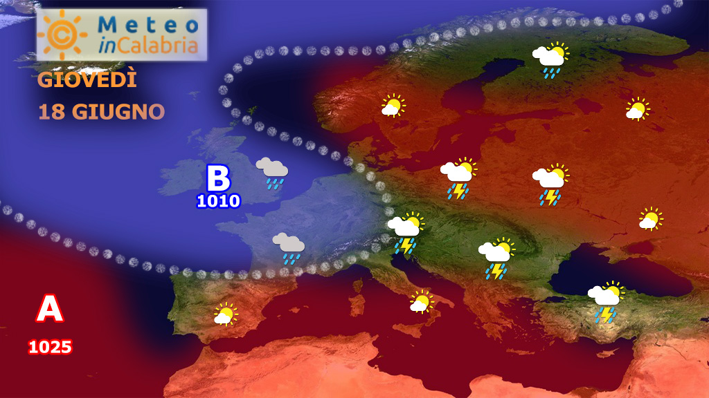 Tempo stabile e temperature in aumento