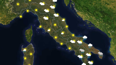 Previsioni del tempo in Italia per il giorno 28/10/2020