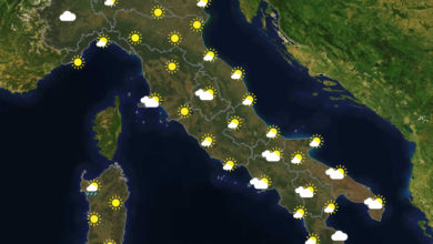 Previsioni del tempo in Italia per il giorno 30/10/2020