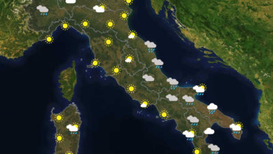 Previsioni del tempo in Italia per il giorno 06/11/2020