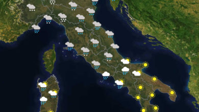 Previsioni del tempo in Italia per il giorno 01/01/2021