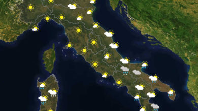 Previsioni del tempo in Italia per il giorno 12/01/2021