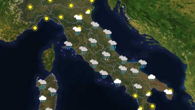 Previsioni del tempo in Italia per il giorno 08/03/2021