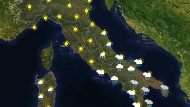 Previsioni del tempo in Italia per il giorno 10/03/2021