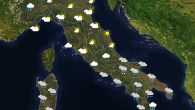 Previsioni del tempo in Italia per il giorno 16/04/2021