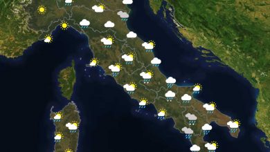 Previsioni del tempo in Italia per il giorno 19/04/2021