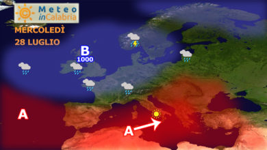 Proseguono condizioni di forte caldo