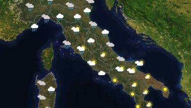 Previsioni del tempo in Italia per il giorno 16/09/2021