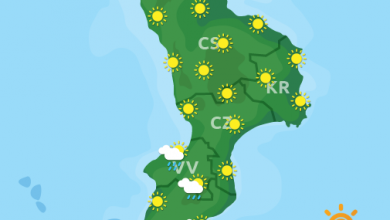 Previsioni Meteo Calabria 23-09-2021