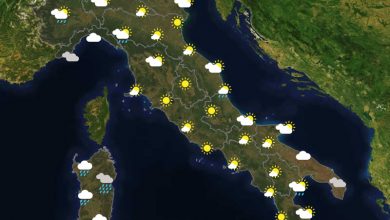 Previsioni del tempo in Italia per il giorno 10/11/2021